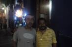 Reencontro com nosso amigo Elith, agora em Cartagena, na Colômbia